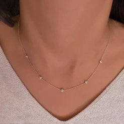 Orbit Diamond Choker