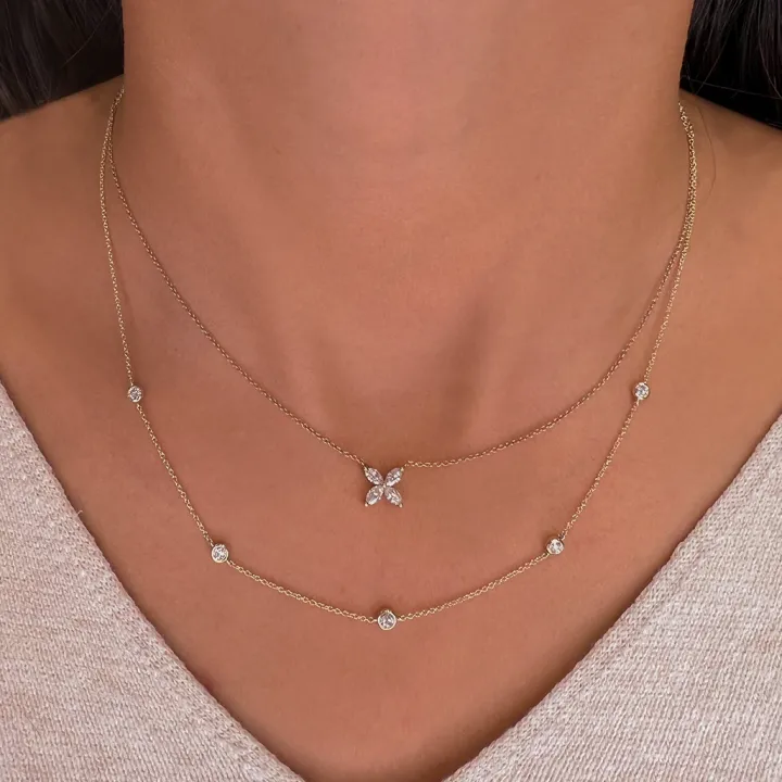 Orbit Diamond Choker