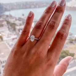 Oval Allegra Engagement Ring