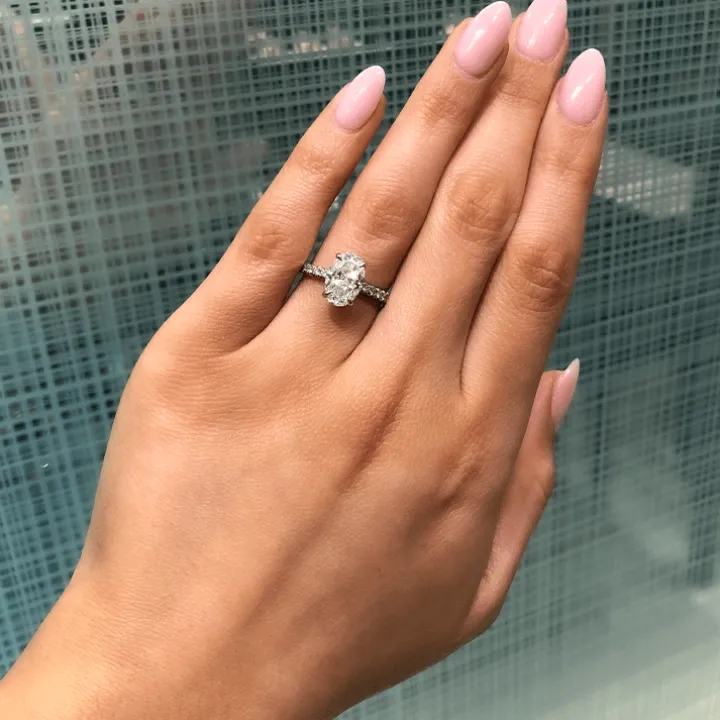 Oval Allegra Engagement Ring