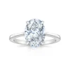 Oval Allure Lab Grown Engagement Ring