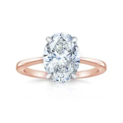 Oval Allure Lab Grown Engagement Ring