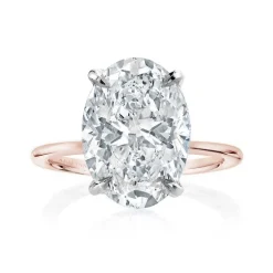 Oval Madison Lab Grown Engagement Ring