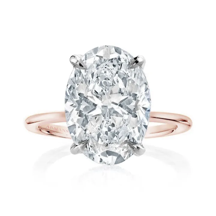 Oval Madison Lab Grown Engagement Ring