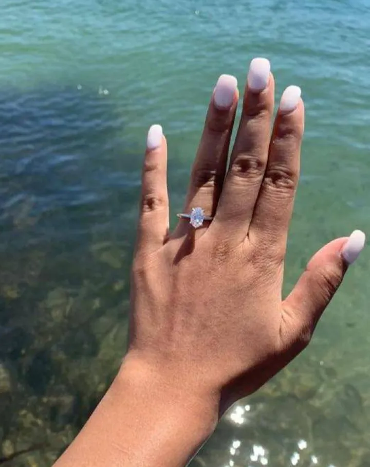 Oval Madison Lab Grown Engagement Ring