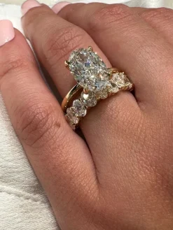 Oval Wedding Band