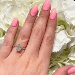 Ovalicious Lab Grown Engagement Ring