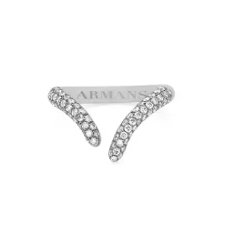 Pavé Diamond Snake Ring