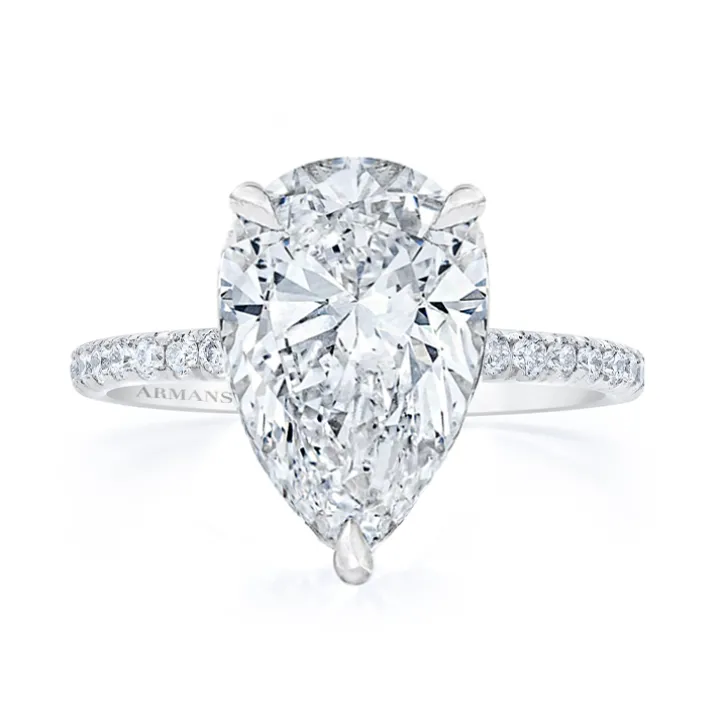 Pear Allegra Engagement Ring
