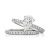 Pear Allegra Lab Grown Engagement Ring