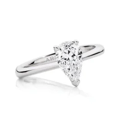 Pear Allure Lab Grown Engagement Ring