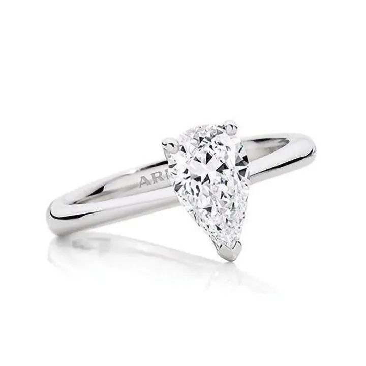 Pear Allure Lab Grown Engagement Ring