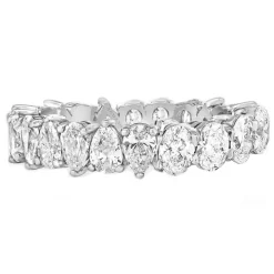 Pear and Oval Diamond Wedding Band