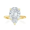 Pear Madison 5 Claw Engagement Ring