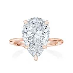 Pear Madison 5 Claw Engagement Ring