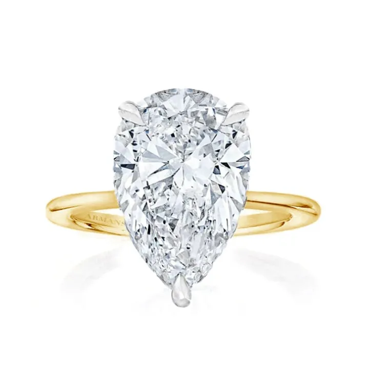 Pear Madison Lab Grown Engagement Ring