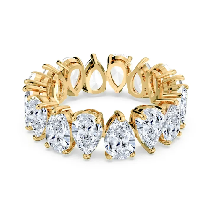 Pear Wedding Band