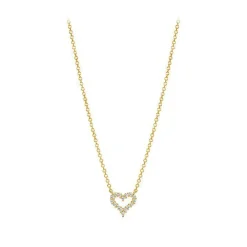 Petite Diamond Heart Pendant