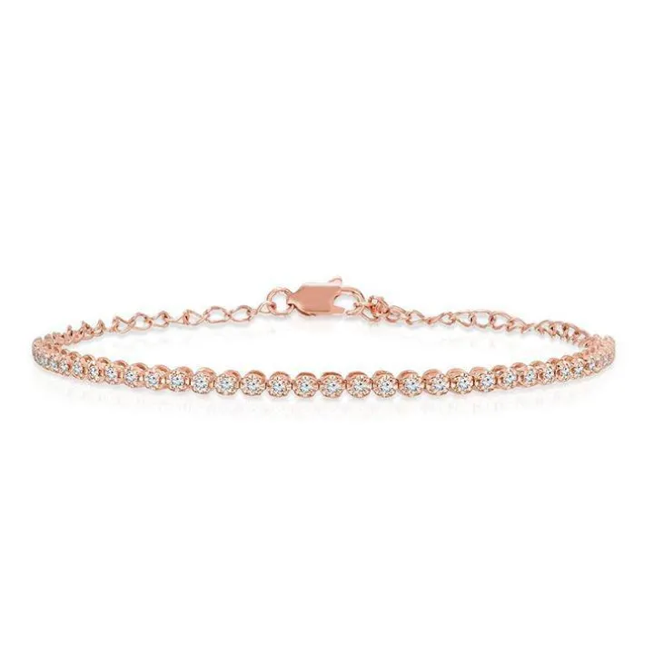Petite Diamond Tennis Bracelet
