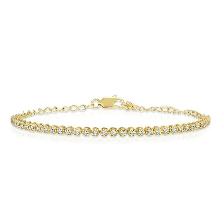 Petite Diamond Tennis Bracelet