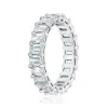 Petite Emerald Lab Grown Diamond Wedding Band