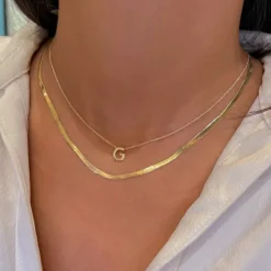 Petite Initial Necklace