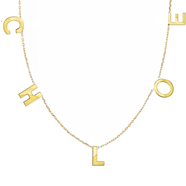Petite Multi Initial Necklace