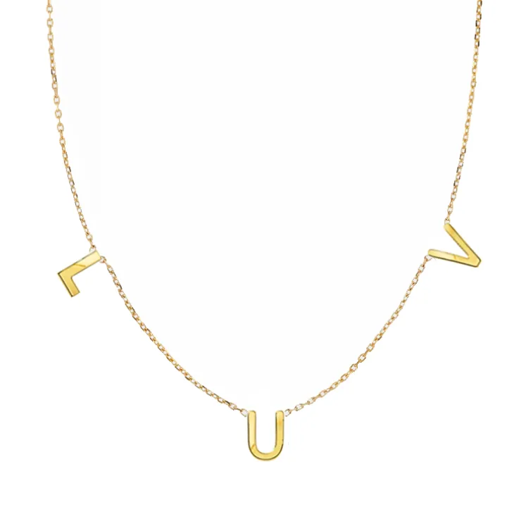 Petite Multi Initial Necklace
