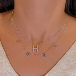 Petite Multi Initial Necklace