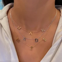 Petite Multi Initial Necklace