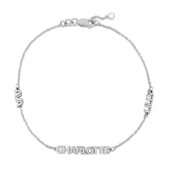 Petite Multi Name Bracelet