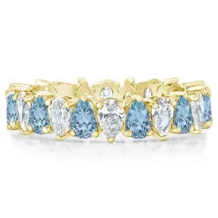 Petite Pear Gender Reveal Ring
