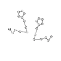 Pisces Diamond Constellation Studs