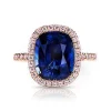 Portofino Lab Grown Sapphire Engagement Ring
