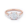 Radiance Trilogy Lab Grown Engagement Ring