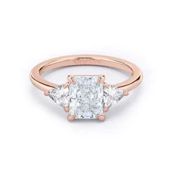 Radiance Trilogy Lab Grown Engagement Ring