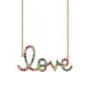 Rainbow Love Necklace