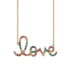 Rainbow Love Necklace