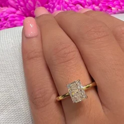 Ravishing Radiant Engagement Ring