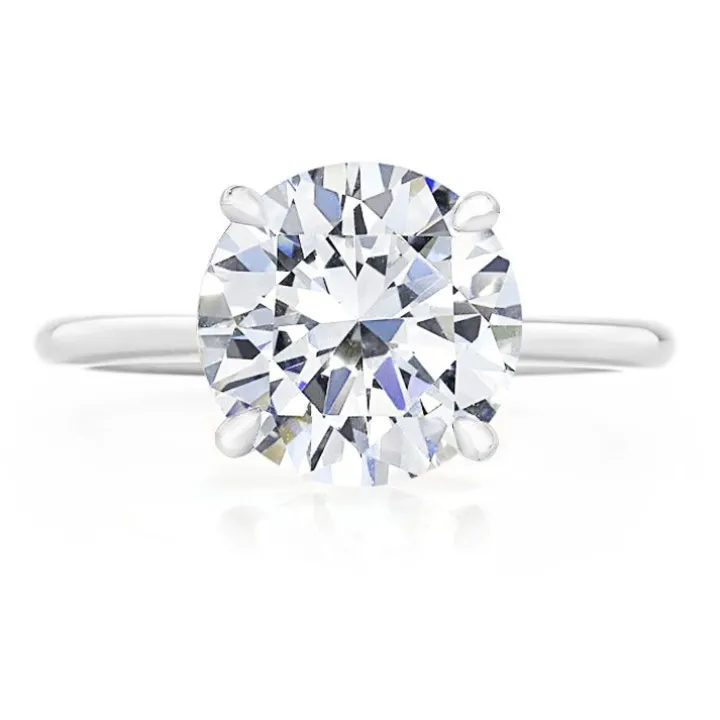 Reha Round Engagement Ring