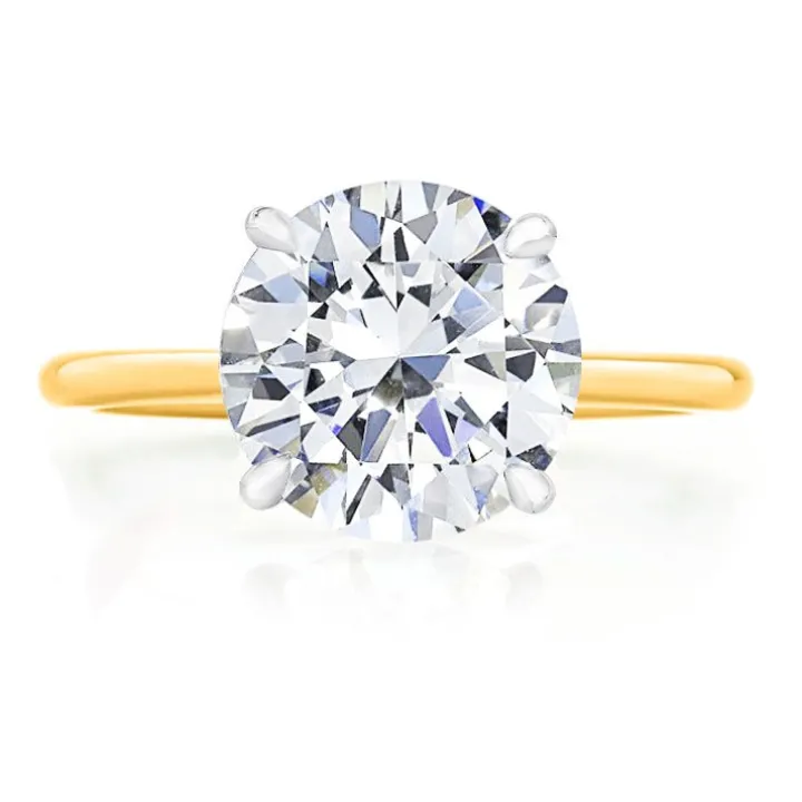 Reha Round Engagement Ring