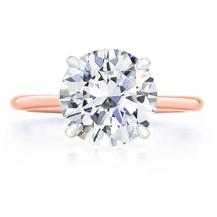 Reha Round Engagement Ring