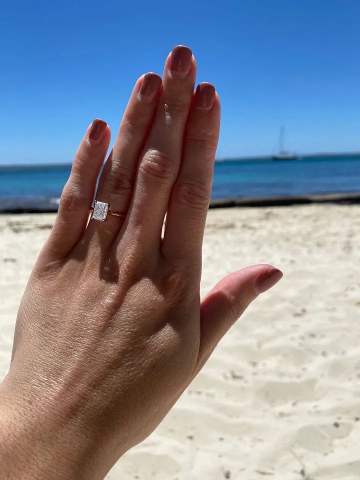 Riva Radiant Engagement Ring
