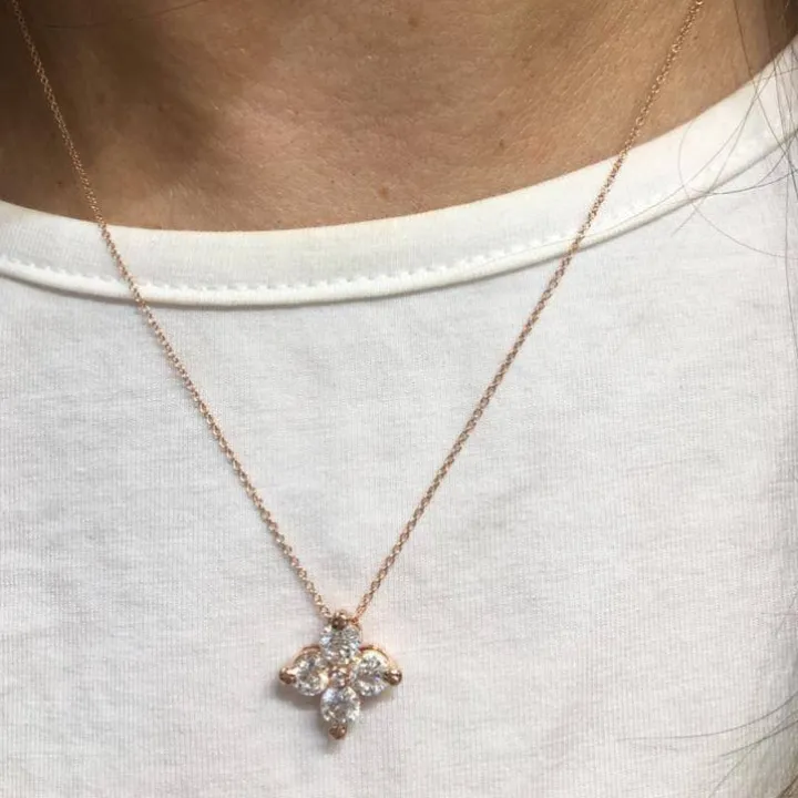Rose Diamond Pendant