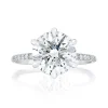 Round Allegra Lab Grown Engagement Ring