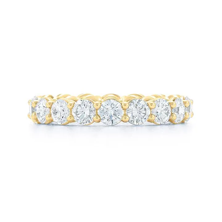 Round Diamond Eternity Band
