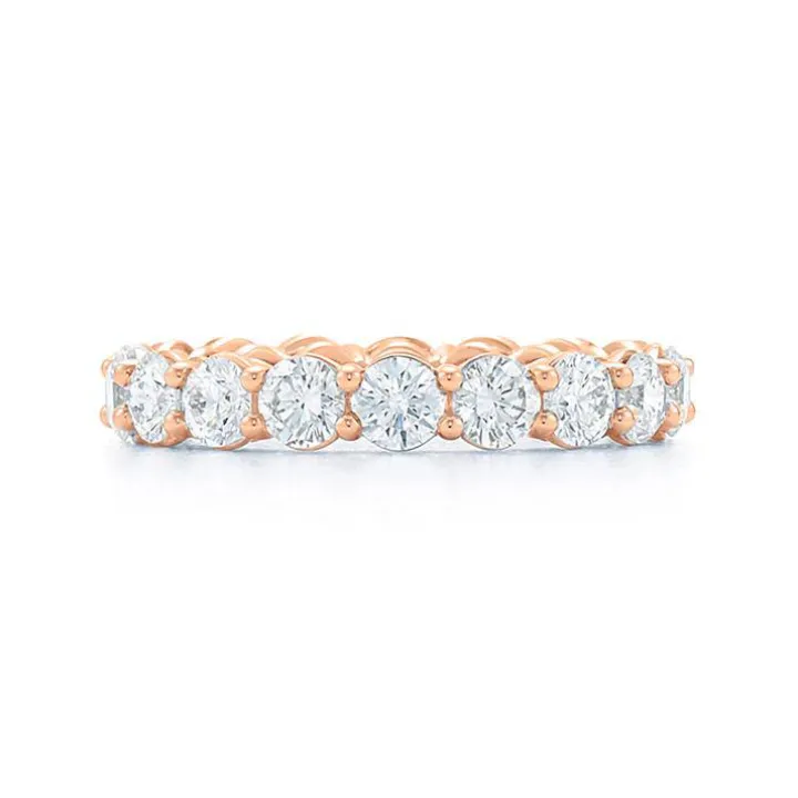 Round Diamond Eternity Band