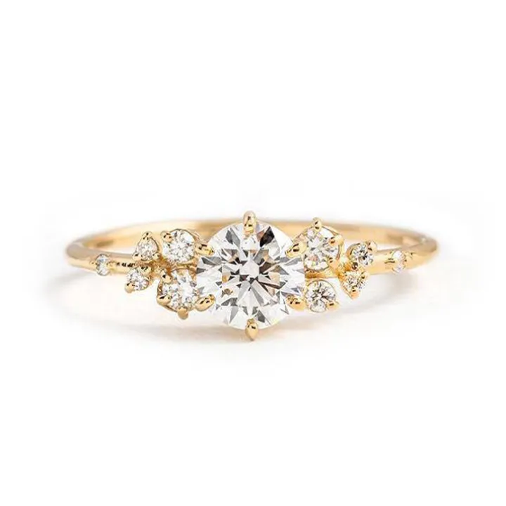 Round Horizon Lab Grown Engagement Ring