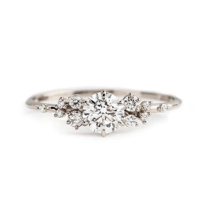 Round Horizon Lab Grown Engagement Ring