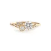 Round Lab Grown Diamond Cluster Ring